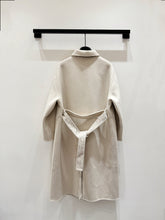 HERMES 25S LONG CASHMERE COAT 154
